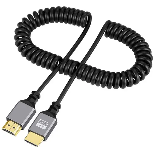 [750073718080] DigitalFoto Solution Limited Coiled Standard HDMI Cable (1.6 to 7.9')