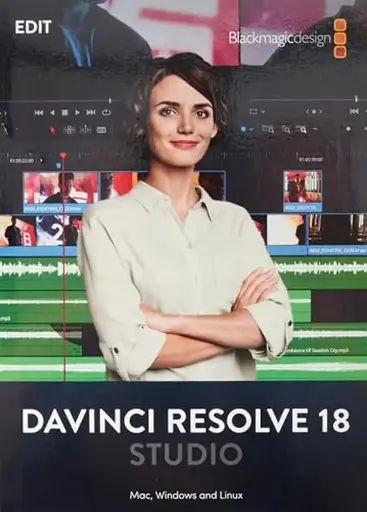 [9338716005042] Blackmagic Design DaVinci Resolve Studio (Activation Card) DV/RESSTUD