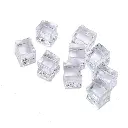 Provision Highly Transparent Simulate Ice Cubes 25 Units PV-ICE