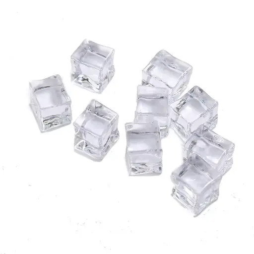 [504021007] Provision Highly Transparent Simulate Ice Cubes 25 Units PV-ICE