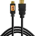 Tether Tools TetherPro High-Speed Mini-HDMI To HDMI Cable With Ethernet (15 ft, 4.6m) TPHDCA15