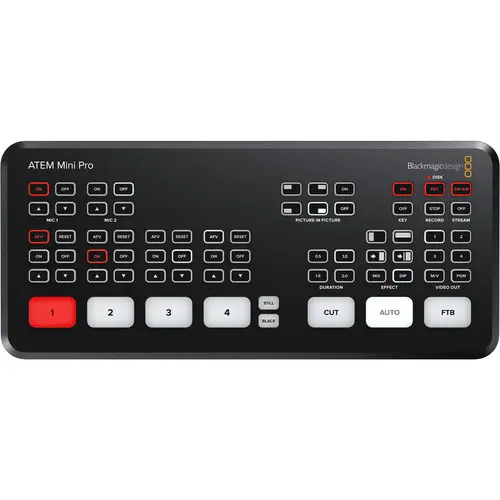 [9338716006797] Blackmagic Design ATEM Mini Pro HDMI Live Stream Switcher SWATEMMINIBPR