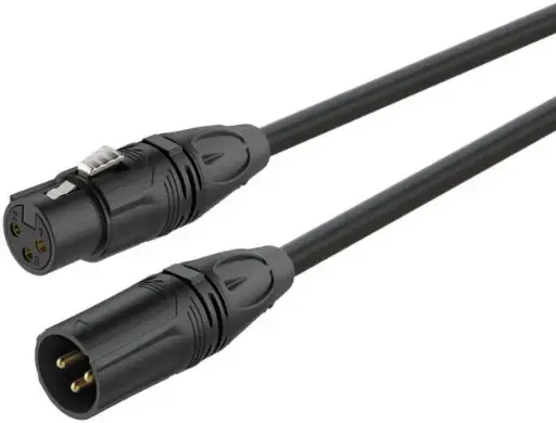 [6975165352704] Roxtone Master 3P XLR Female To 3P XLR Male 5 Meter Professional Microphone Cable MMXX200L0050