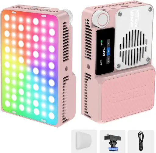 [6971842188277] Aputure Amaran Ace 25c Pocket RGBWW LED Light Pink MP0206000F