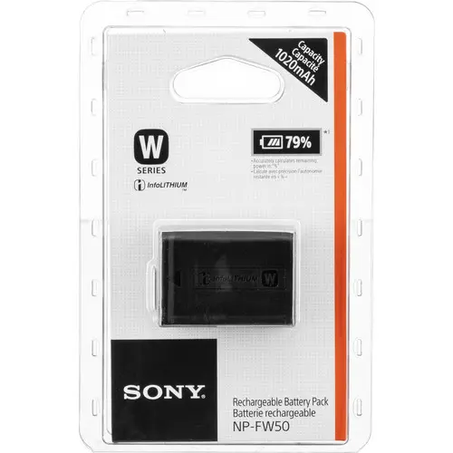 [4905524683417] Sony NP-FW50 7.3Wh 1020mAh 7.2V Lithium-Ion Rechargeable Battery