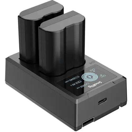 [6941590017853] SmallRig EN-EL15 2-Battery Kit with Dual Charger 3820B
