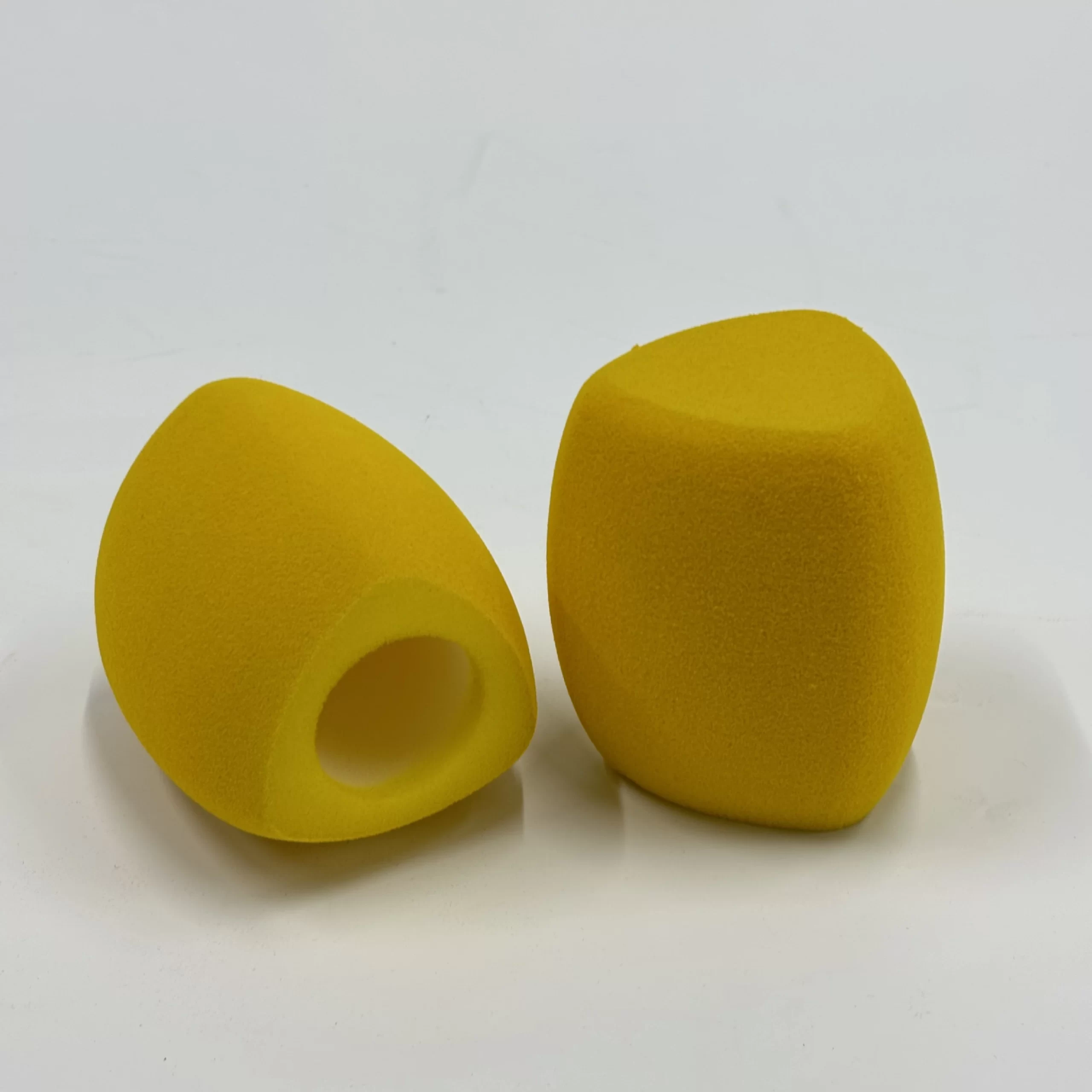 WAS Microphone Windscreen Foam Cover Square - Yellow