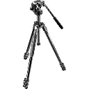 Manfrotto 290 Xtra Alu 3-Section Tripod Kit with 128RC Fluid Head MK290XTA3-2W