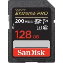 SanDisk Extreme Pro 200Mbps 128GB SDXC UHS-I Card SDSDXXD-128G-GN4IN