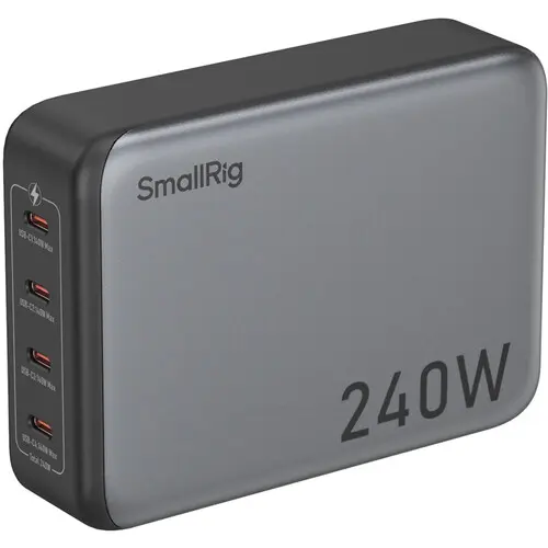 [6941590017297] SmallRig 240W 4-Port PD Power Adapter (UK Standard) 4753