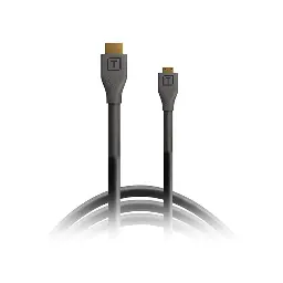 Tether Tools TetherPro Micro-HDMI to HDMI Cable with Ethernet (Black, 15') H2D15-BLK