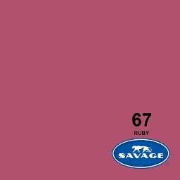 Savage Widetone Seamless Bacdrop Paper Background Approx 2.75x11Mtr 107x12YDS (Ruby)