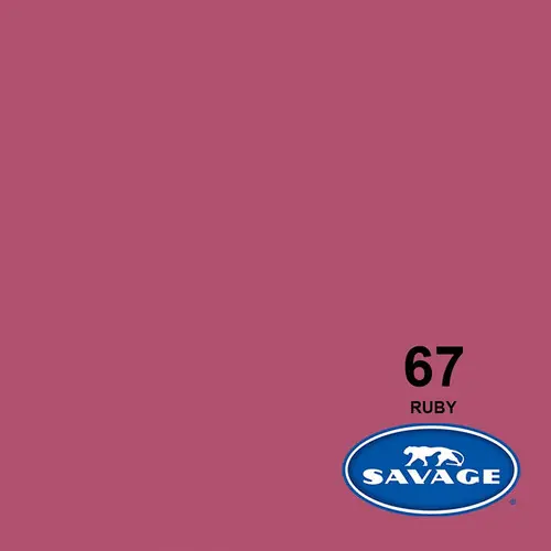[67-12] Savage Widetone Seamless Backdrop Paper – Ruby – 2.75×11m (67-12)