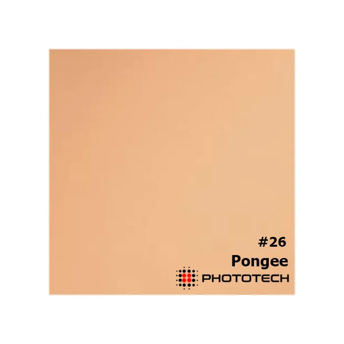 Phototech PTP-26 2.7x10m 180gsm Seamless Background Paper - Pongee
