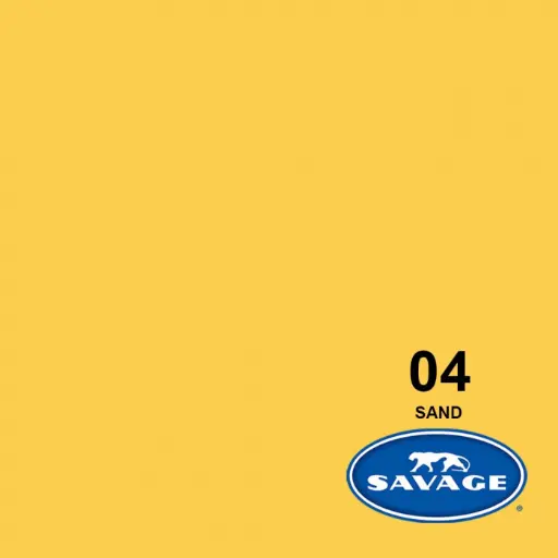[04-12] Savage Widetone Seamless Bacdrop Paper Background Approx 2.75x11Mtr 107x12YDS (Sand)