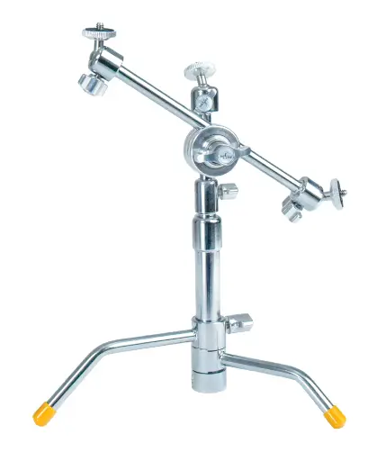 [789555111811] Provision DC-103 Mini C-Stand 3x Mini Ball Head With Mobile Phone Holder PV Mini CSTAND