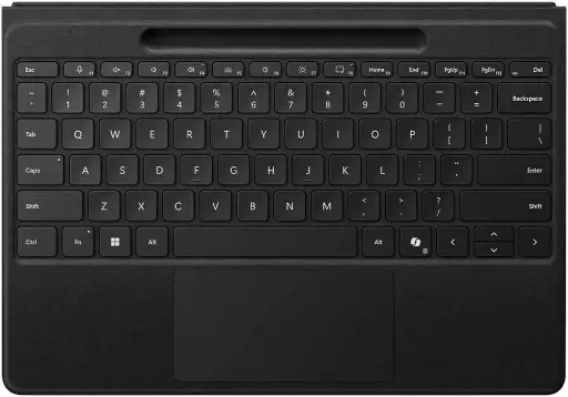 [196388335015] Microsoft Surface Pro Flex Keyboard With Pen Storage Arabic Black ZQZ-00017