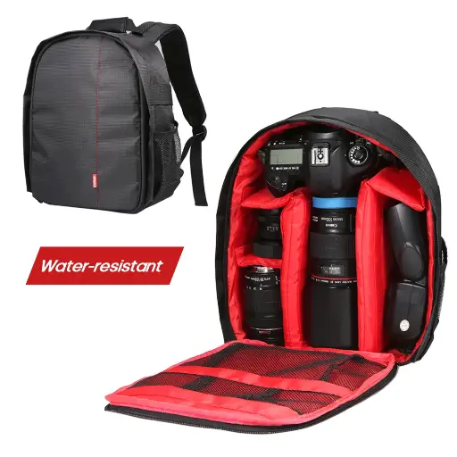[RLCMBP] Redline Camera Backpack for DSLR & Mirrorless Cameras