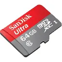 Sandisk Ultra 100Mbps 64GB MicroSDXC UHS-I Card SDSQUAR-064G-GN6MN