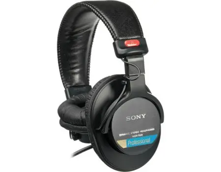 [MDR-7506] Sony MDR-7506 Professional Closed-Back Monitor Headphones with Foldable Design