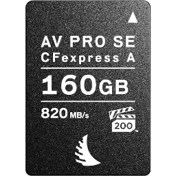 Angelbird CFexpress 2.0 Type A SE 160GB Read 820MB/s,Write 730 MB/s AV PRO Memory Card AVP160CFXASE