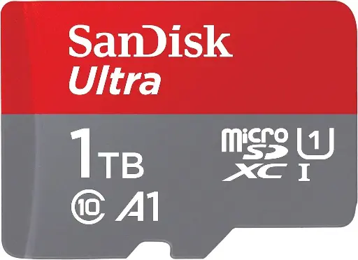 [619659183110] SanDisk Ultra 120Mbps 1TB MicroSDXC UHS-I Card SDSQUA4-1T00-GN6MN