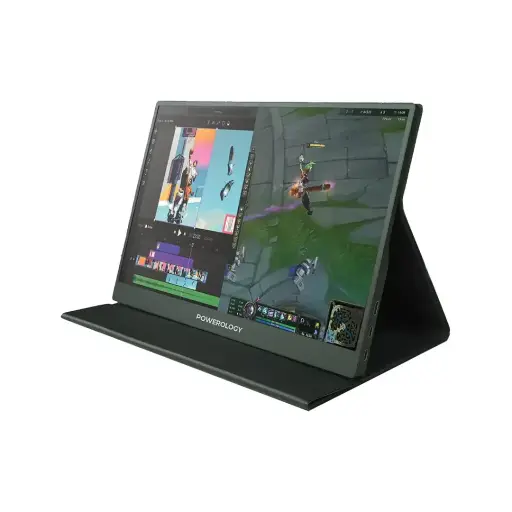[9904781328630] Powerology 15.6" IPS Ultra-Slim Portable 144Hz Monitor PSM004