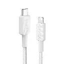 Anker 322 3Ft 0.9Mtr Braided USB-C to Lightning Cable White A81B5H21