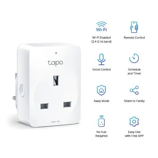 [4897098680452] TP-Link Mini Smart Wi-Fi Plug Tapo P100