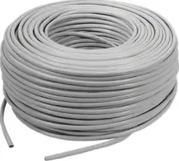 Genuine CAT6 UTP 23AWG Network Cable 100 Mtr Gray C-C6U23AGRY-100