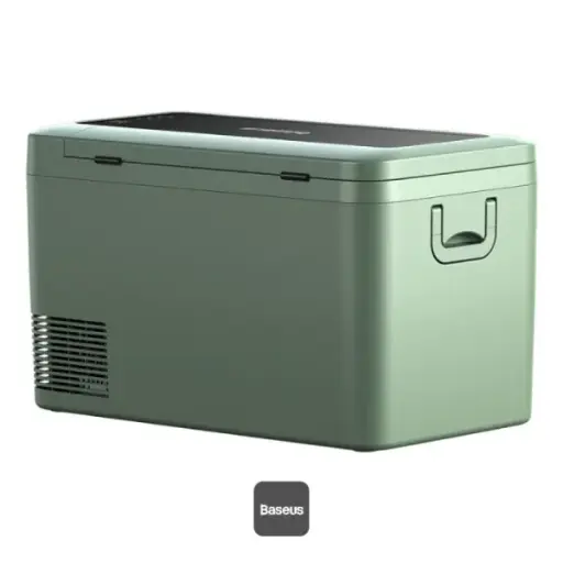 [6932172661465] Baseus T-Space Car Refrigerator Freezer & Cooler for Tesla Model Y Forest Green