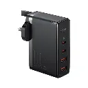 Baseus 100w 4-in-1 GaN5 Pro Fast Charger With 2xUSB-C & 2xUSB-A Ports Black CCGAN100UK