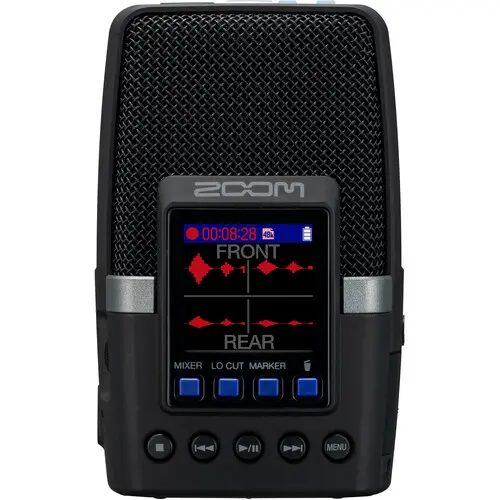 [4515260029884] ZOOM H2essential The Essential Multi-Mic Recorder For Creators With 3 Built-In Mics For Mono, Stereo & Surround Recording