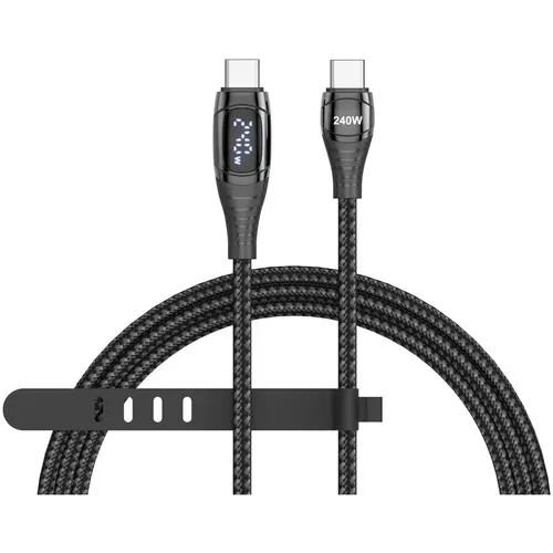 [6941590021119] SmallRig 240W USB-C Power Cable with LED Display (3.3') 5113