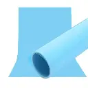 Focus BD2004 100x200cm PVC Photography Studio Backdrop - Blue