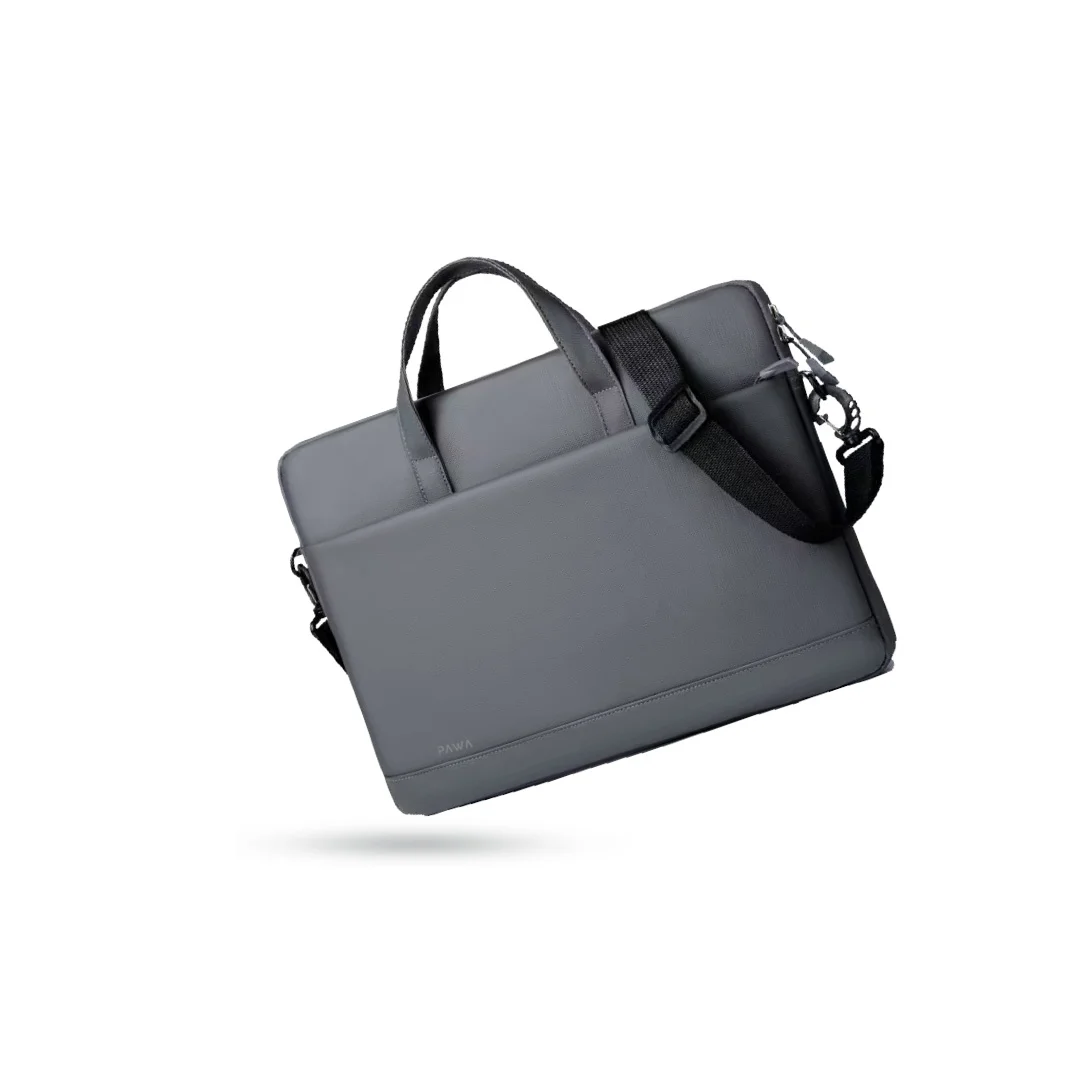 [6476971390923] Pawa Eco 15-Inch Laptop Messenger Bag Grey PW-CHB15INL-GY