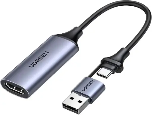 [6957303841899] UGreen Video Capture Card HDMI to USB-A / USB-C CM489