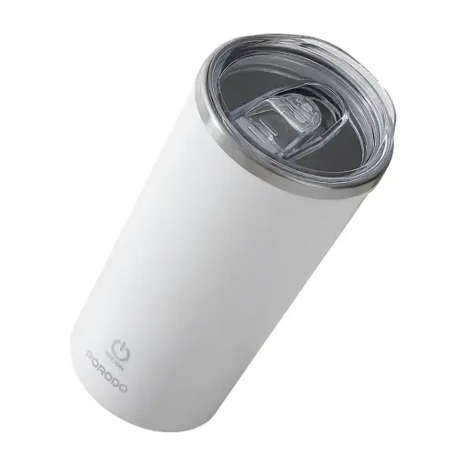 [990478138568] Porodo Auto Stirring Insulated Mug White PD-LFST138-WH