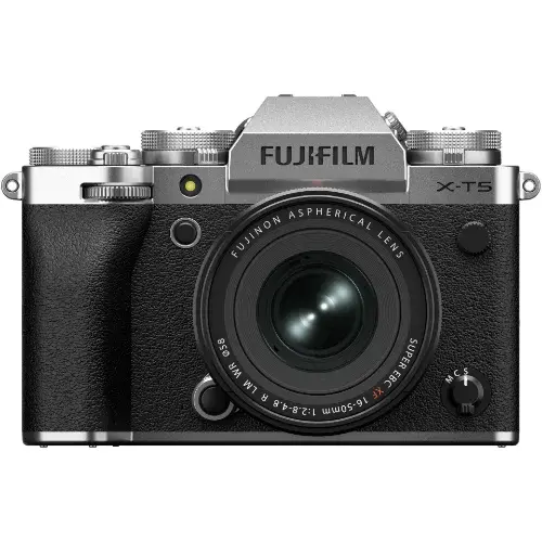 [4547410544107] FUJIFILM X-T5 Mirrorless Camera with XF 16-50mm f/2.8-4.8 Lens Silver Argent 16843014