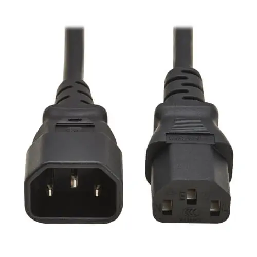 [C14 to C13] S-TEK C14 to C13 Power Cord 2Mtr