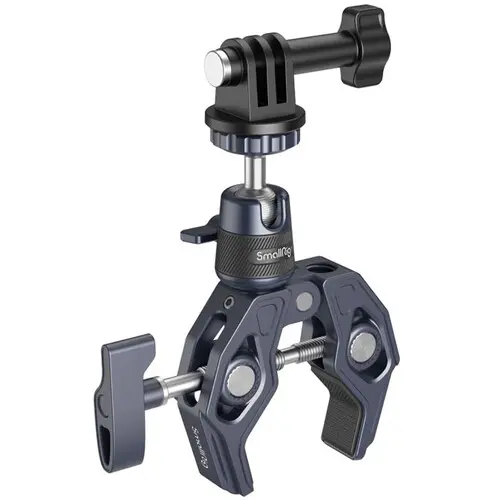 [6941590013176] SmallRig Super Clamp with 360° Ball Head Mount for Action Cameras 4102B