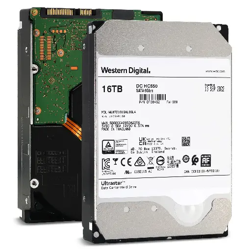 [DC HC555 0B48722] WD Ultrastar DC HC555 16TB 7200 RPM SATA III 3.5-Inch Data Center HDD 0B48722