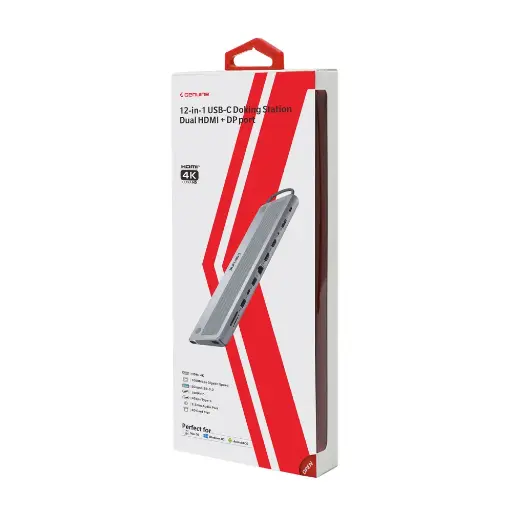 [GN-DC4CG] Genuine GN-DC4CG 12 in 1 Docking Station