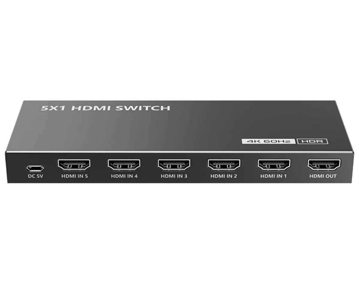 [6955361274291] Genuine AV-501HDR-V3.0 5x1 HDMI Switch