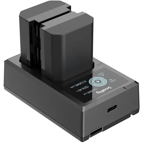 [6941590014890] SmallRig NP-FZ100 2-Battery Kit with Dual Charger 3824B