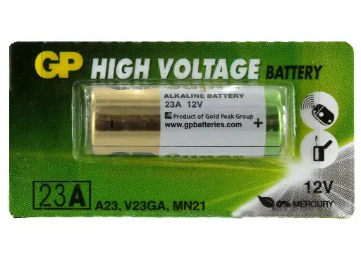 [4891199042140] GPBatteries A23 12V Alkaline 23-A Replacement Battery 23AE GP VAL-23A
