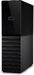 WD My Book USB 3.0 Desktop Hard Drive with Password Protection and Auto Backup Software Black WDBBGB0140HBK-NB