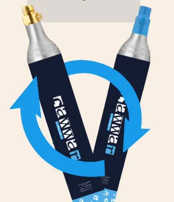 [Fawwar Gas] Fawwar 0.6L Carbon Dioxide Gas Cylinder