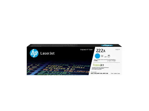 [195161016363] HP 222A Cyan Original LaserJet Toner Cartridge W2221A