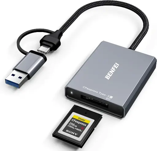 [X0028EMPB1] BENFEI CFexpress Type A Card Reader with USB 3.2 000367